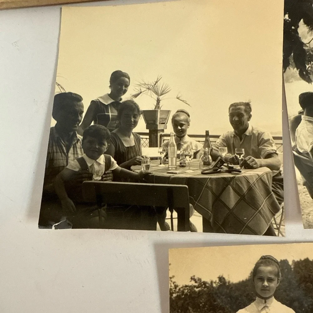 Vintage Black and White Family Photos